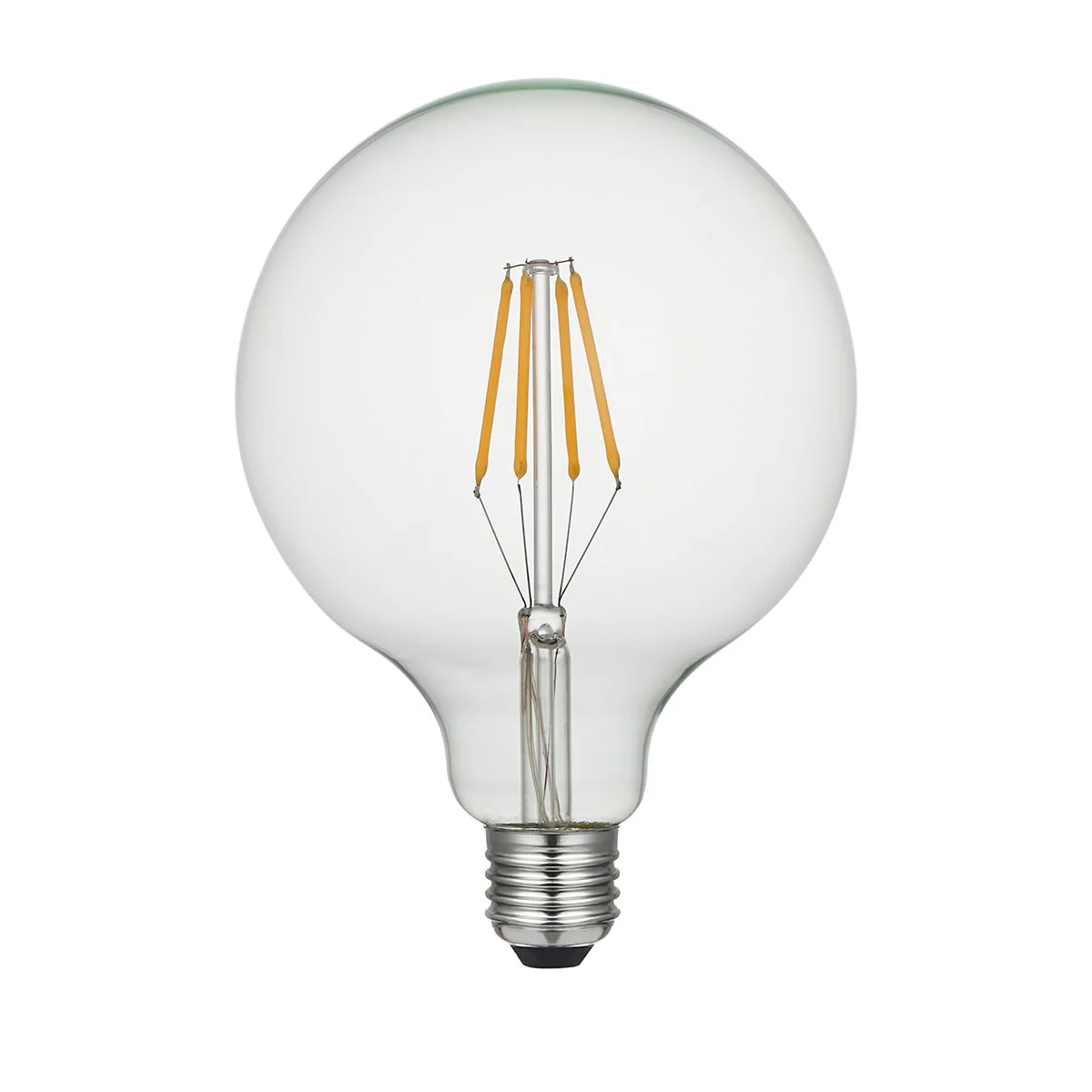 Große Clear Globe LED E27 Lampe - Klares Glas - Image 3