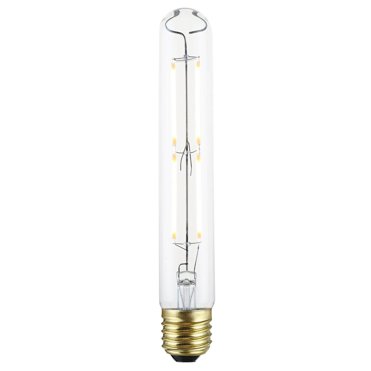 Große röhrenförmige LED-Lampe E27 - klares Glas