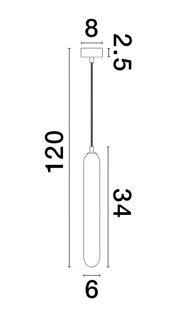 GUSTAVE Pendelleuchte  60 mm dimmbar - Image 7