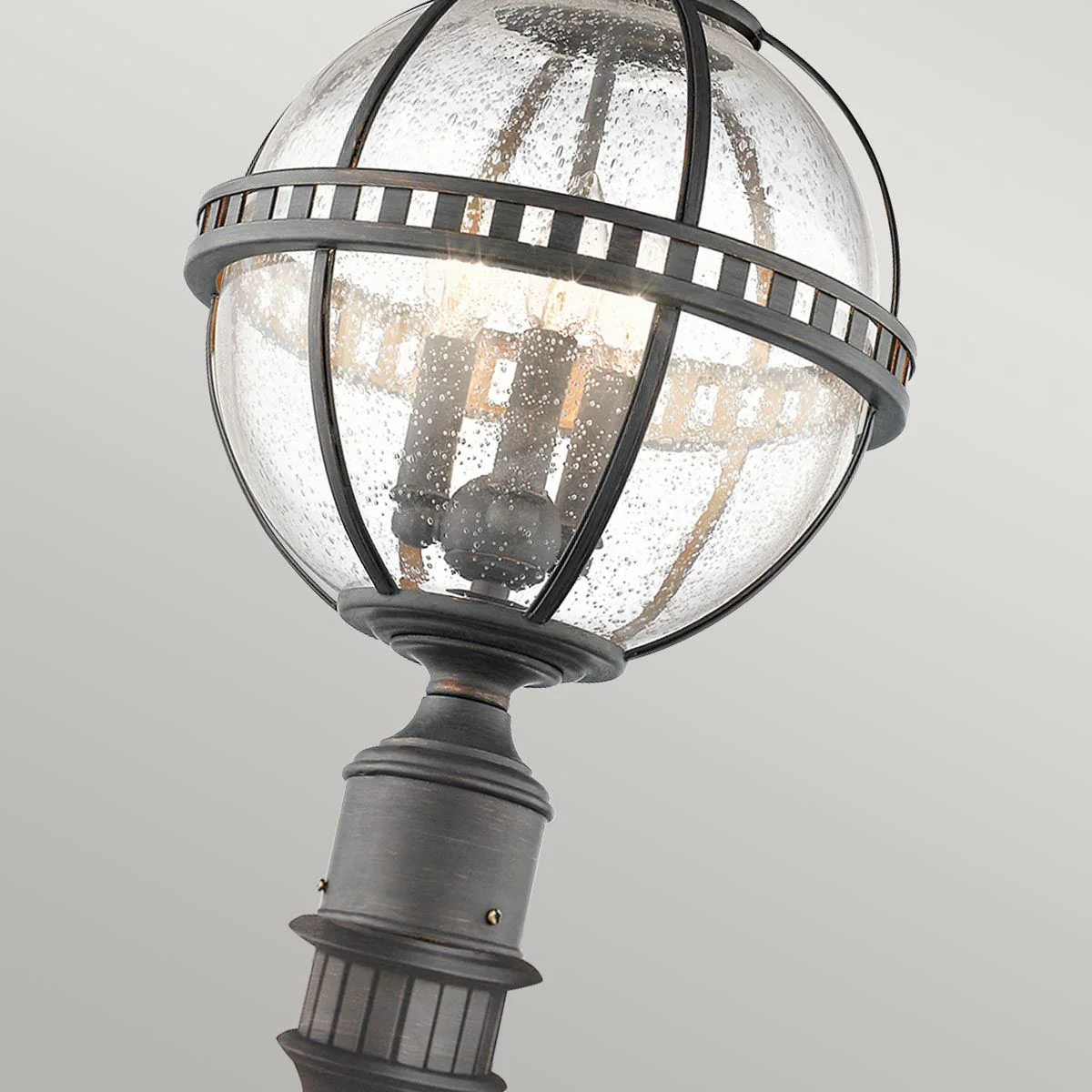 Halleron 3-flammige Sockellaterne - Londonderry - Image 4