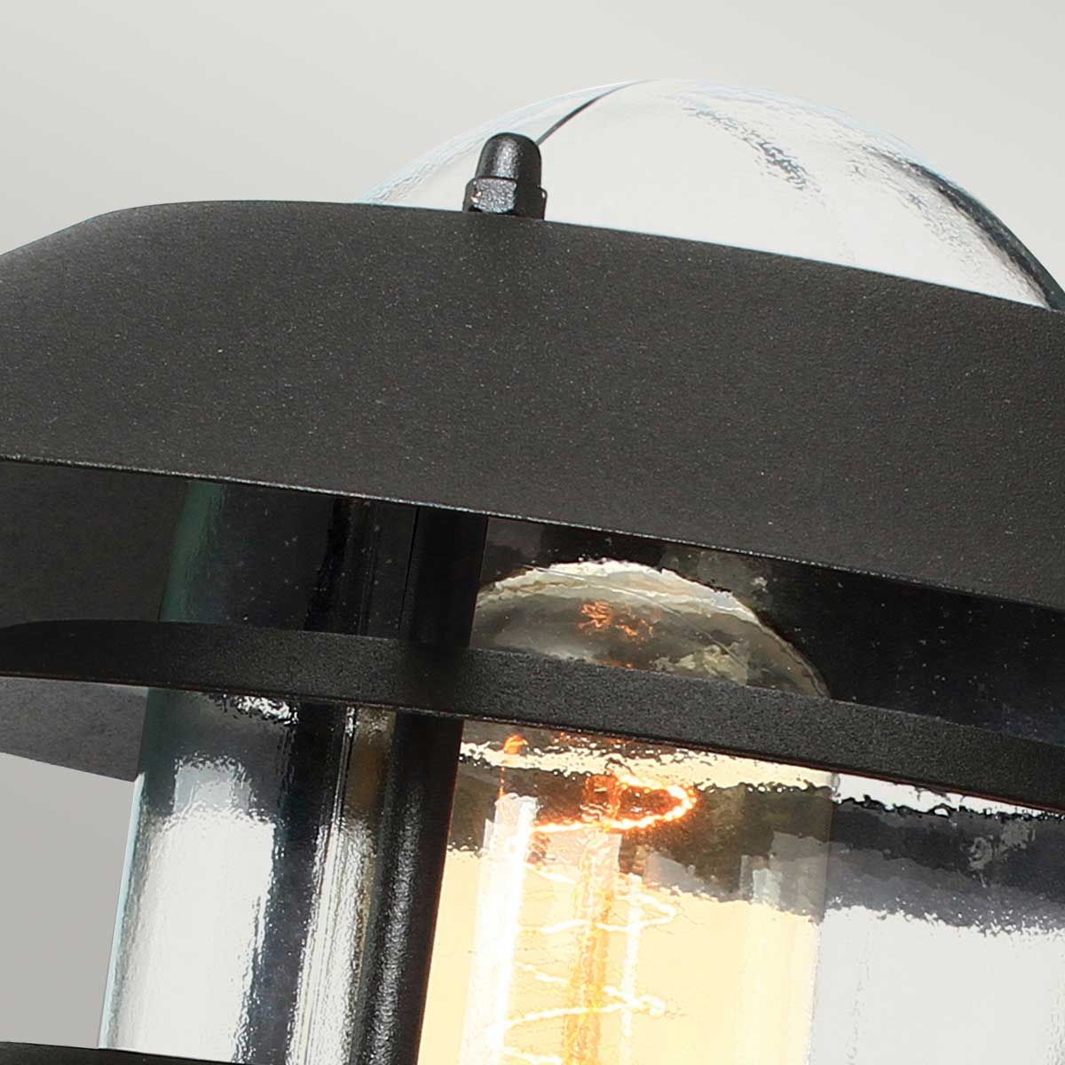 Helsingor 1-flammige Wandlaterne - Schwarz - Image 2