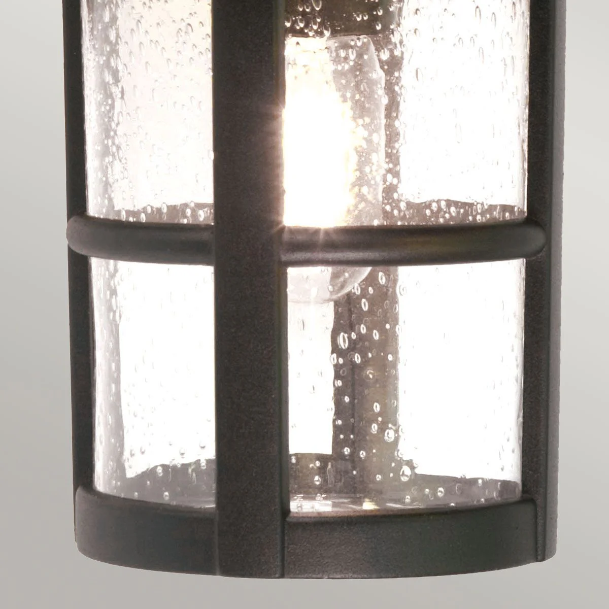 Hereford Wandlaterne, groß, 1 Licht, Schwarz - Image 3