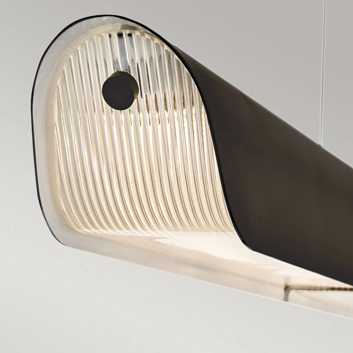 Hinkley Arco Linear LED Pendelleuchte - Schwarz-Oxid - Image 4