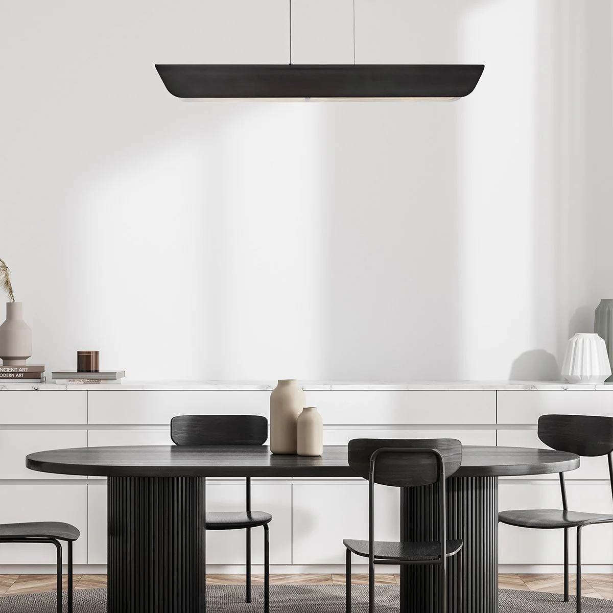Hinkley Arco Linear LED Pendelleuchte - Schwarz-Oxid - Image 8