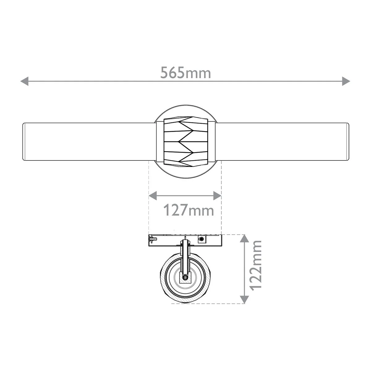 Hinkley Ellison 2-Liter-Wandleuchte – Schwarz mit traditionellem Messing - Image 7