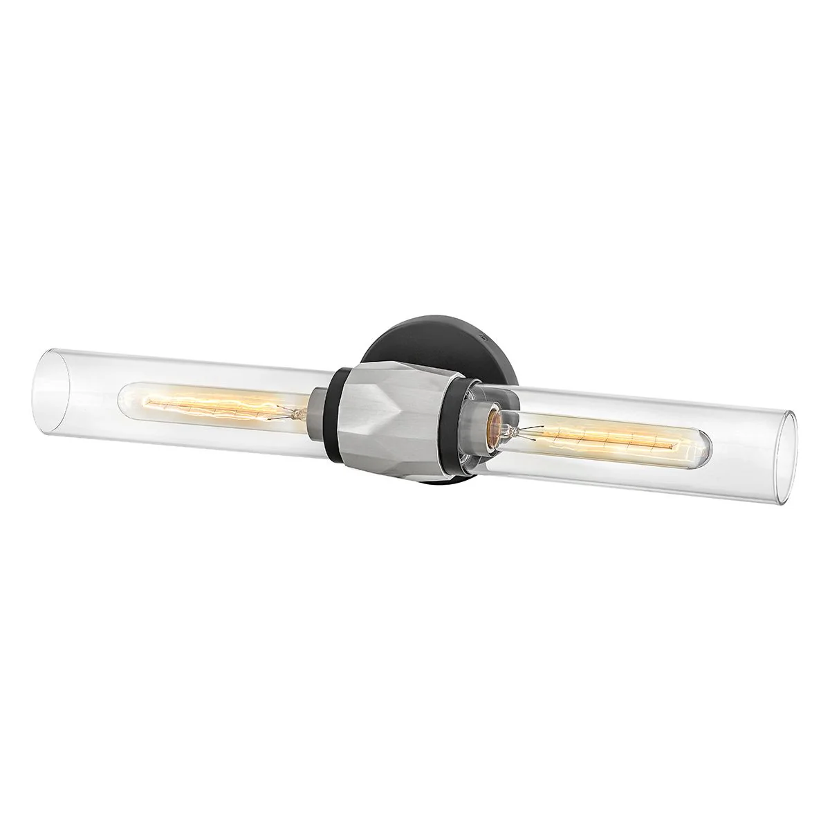 Hinkley Ellison Wandleuchte, 2 l, Schwarz mit gebürstetem Nickel - Image 6