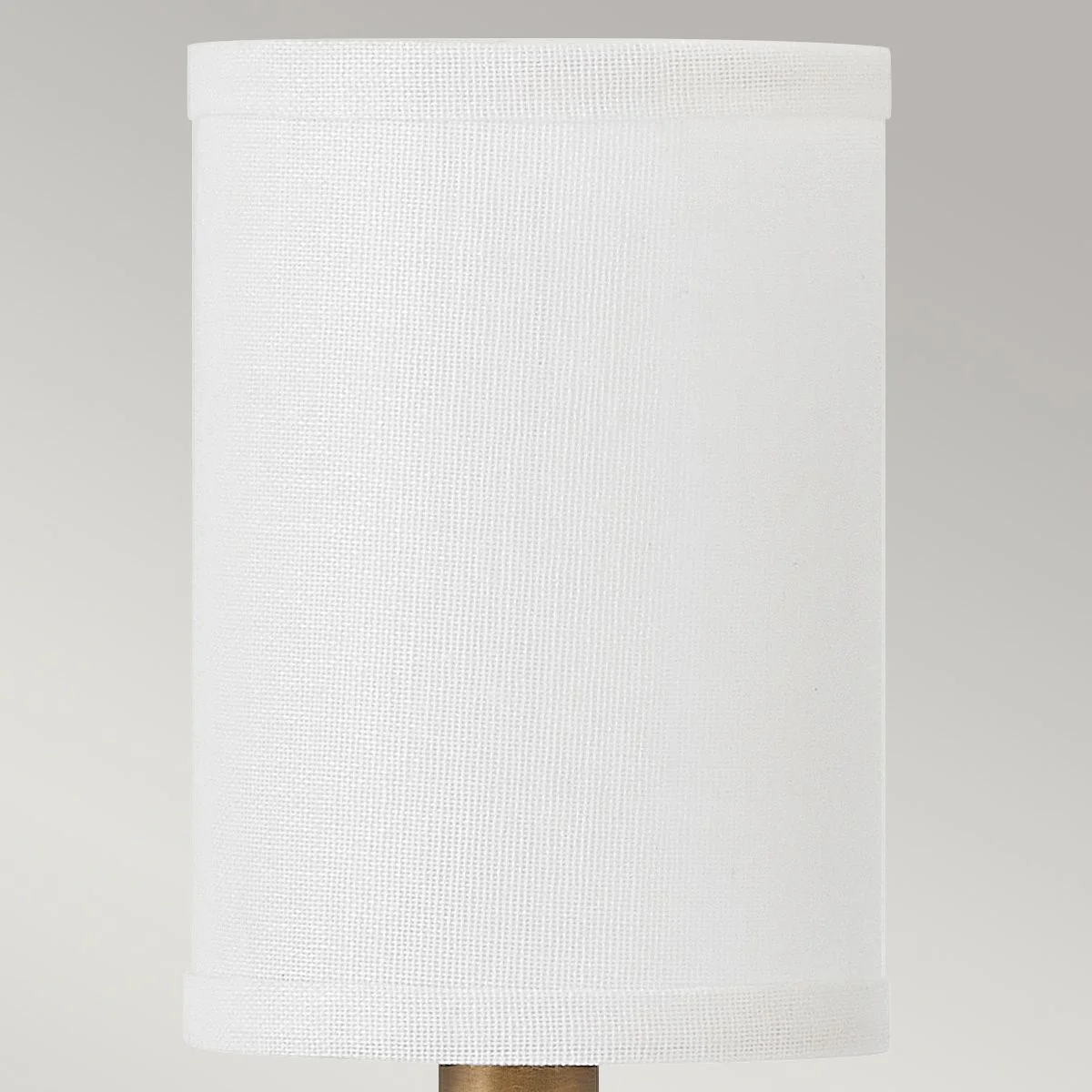 Hinkley Moore, große Wandleuchte, 3 l, traditionelles Messing mit elfenbeinfarbenem Leinenschirm - Image 2