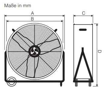 Hochleistungs-Trommelventilator DF800/DF600 Eco IP54 - Image 3