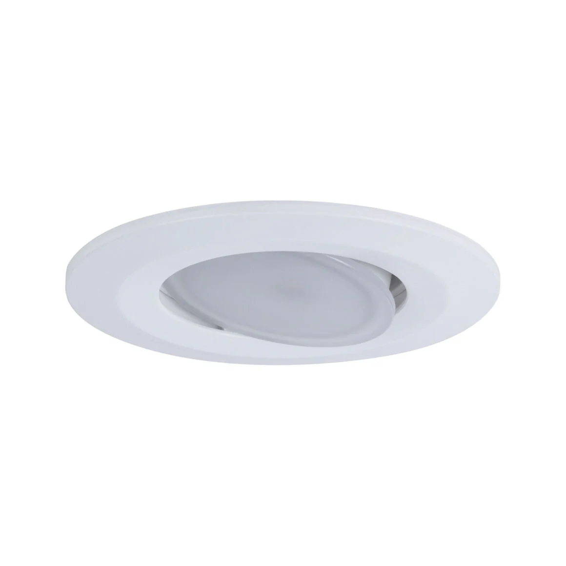 HomeSpa LED Einbauleuchte Calla 3er-Set schwenkbar  IP65 rund 90mm 30° 5,5W 360lm 230V White Switch Weiß Deckeneinbauleuchte - Image 5