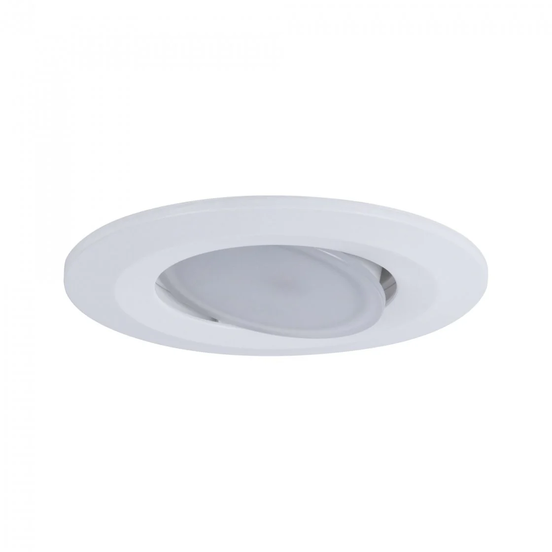 HomeSpa LED Einbauleuchte Calla Basisset schwenkbar  IP65 rund 90mm 30° 10x6W 10x530lm 230V 4000K Weiß matt - Image 4