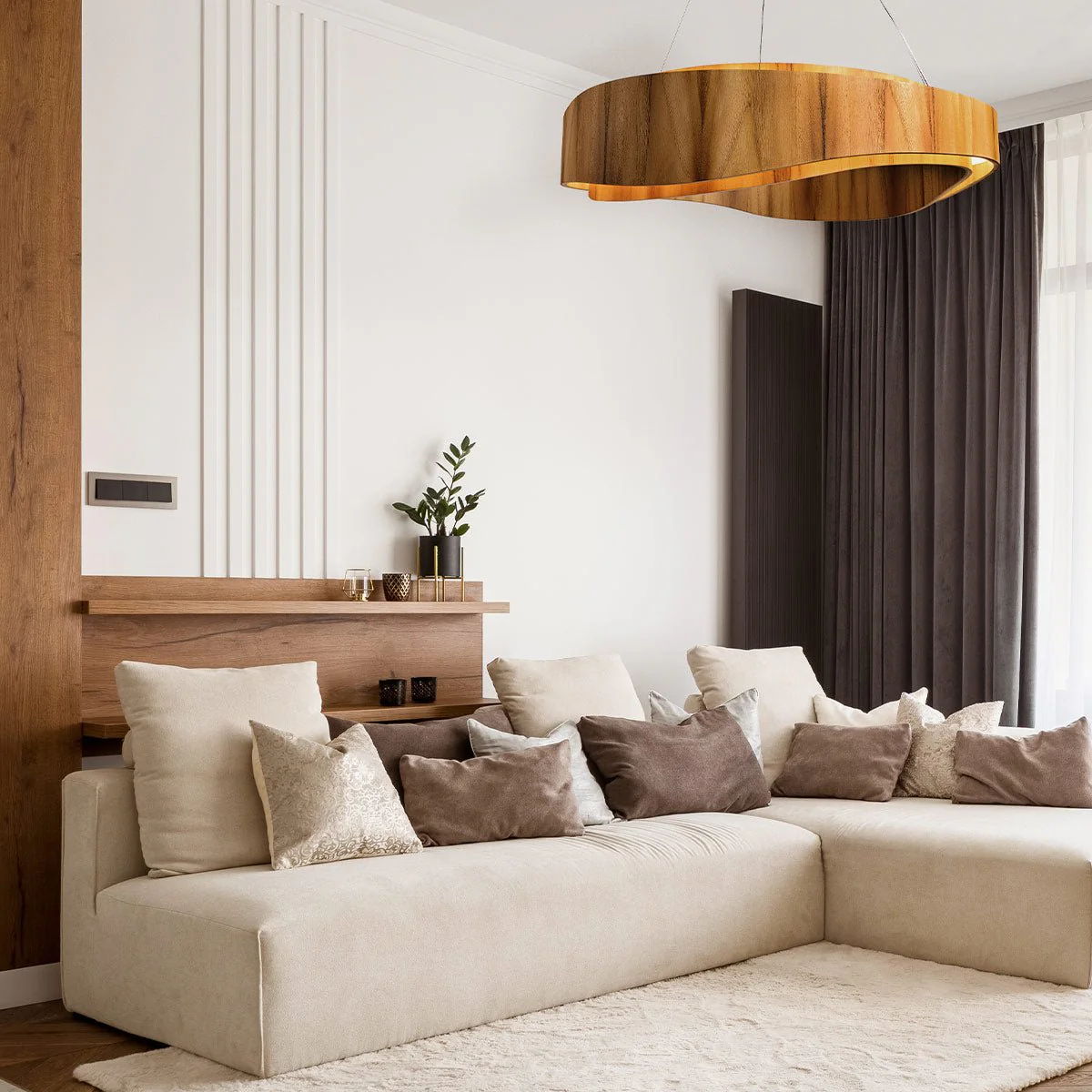 Horizon LED Medium Ring Pendelleuchte - Image 8