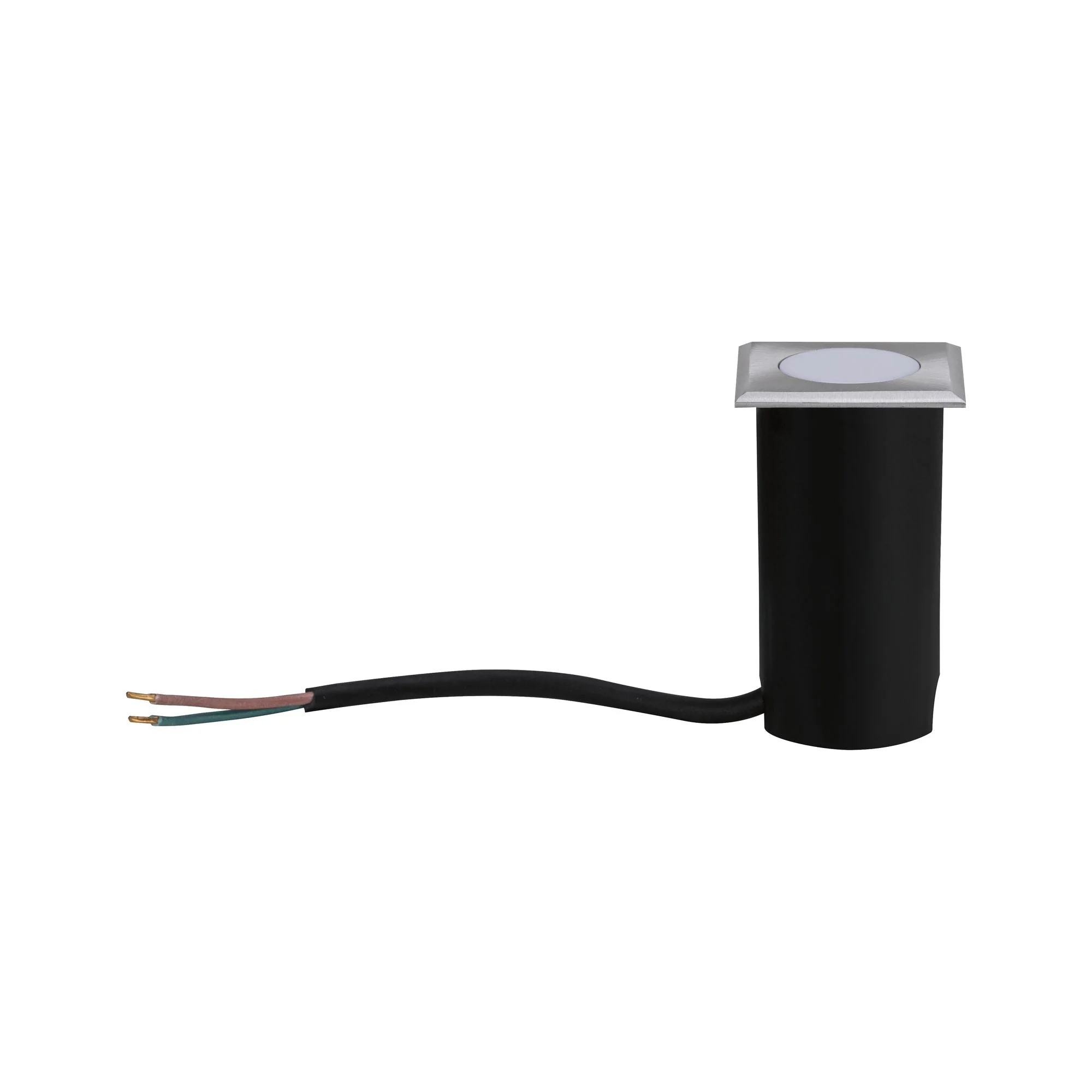 House Warmweiß IP67 eckig 50x50mm 3000K 2W 60lm 230V Edelstahl gebürstet Edelstahl/Kunststoff - Image 5