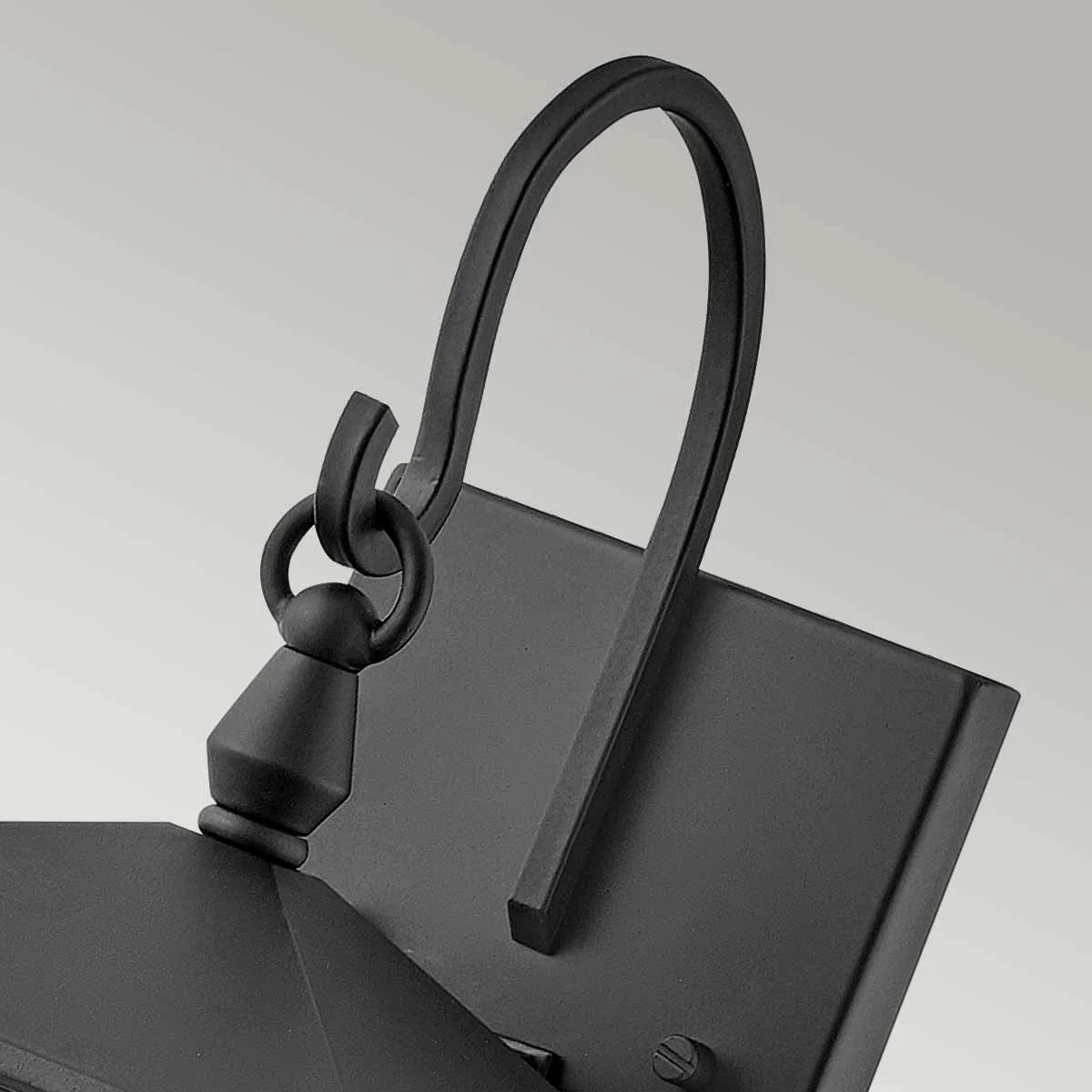Huntersfield Kleine Wandlaterne mit 1 Licht, Schwarz - Image 3