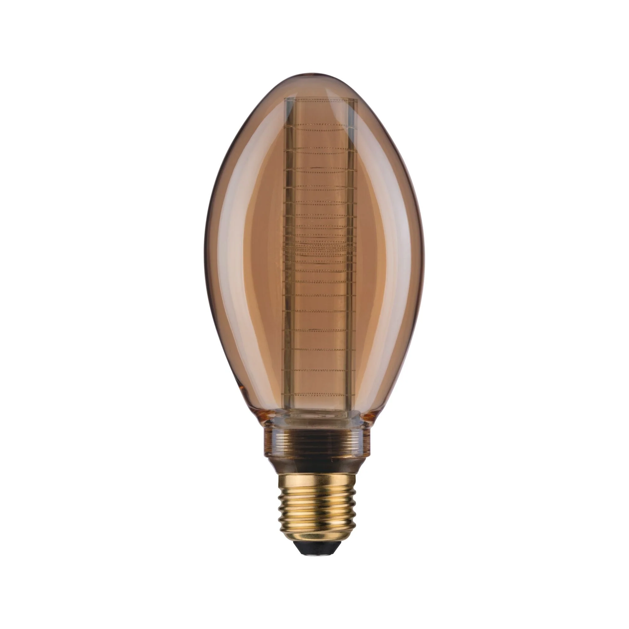 Inner Glow Edition LED Birne  Innenkolben Ringmuster E27 230V 230lm 4W 1800K Gold - Image 3