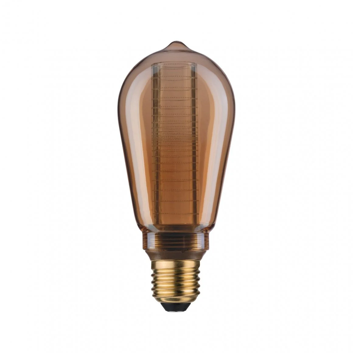 Inner Glow Edition LED Kolben Innenkolben Ringmuster E27 230V 200lm 4W 1800K Gold - Image 6