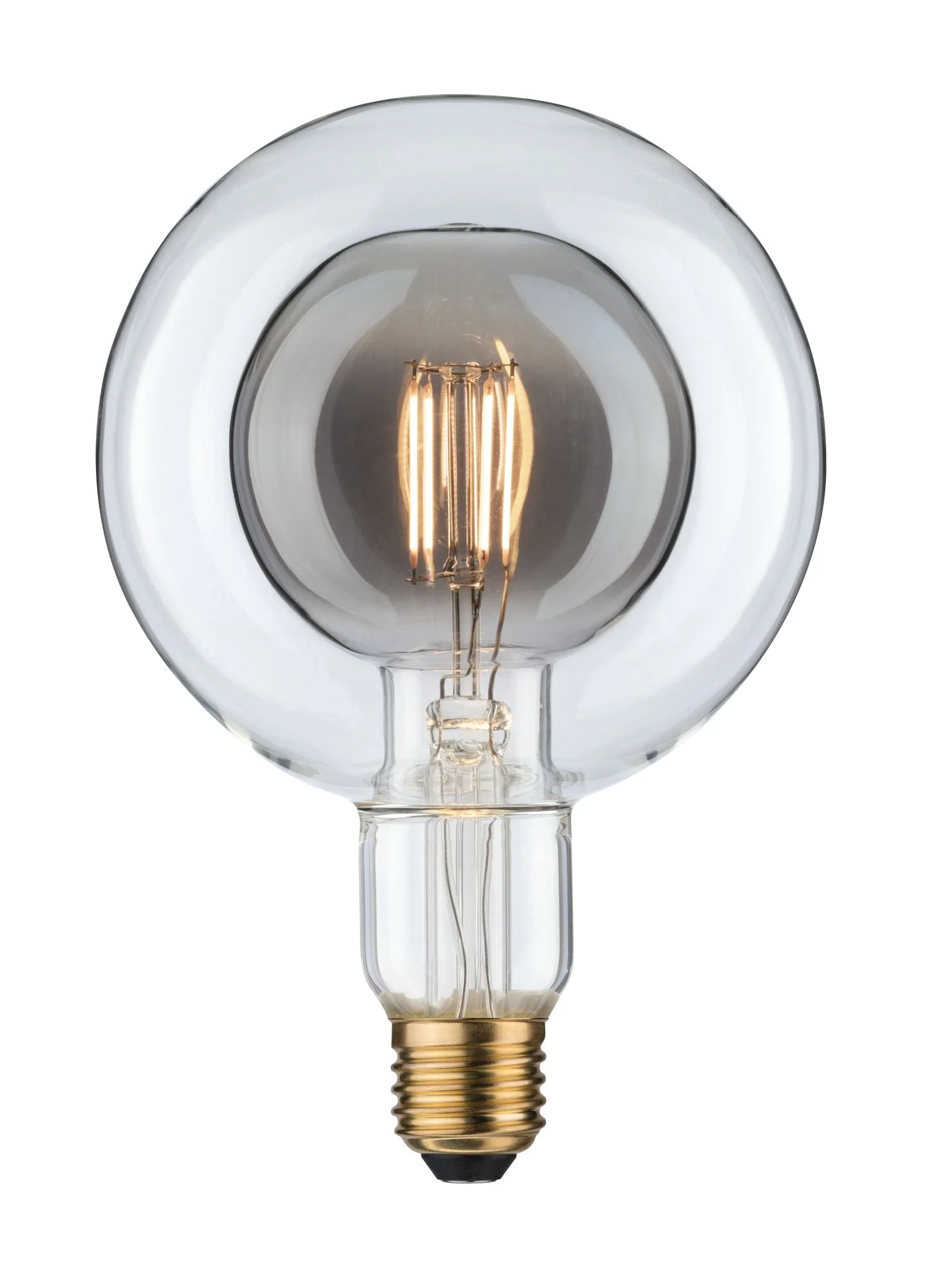 Inner Shape Edition LED Globe E27 230V 300lm 4W 2700K dimmbar Rauchglas