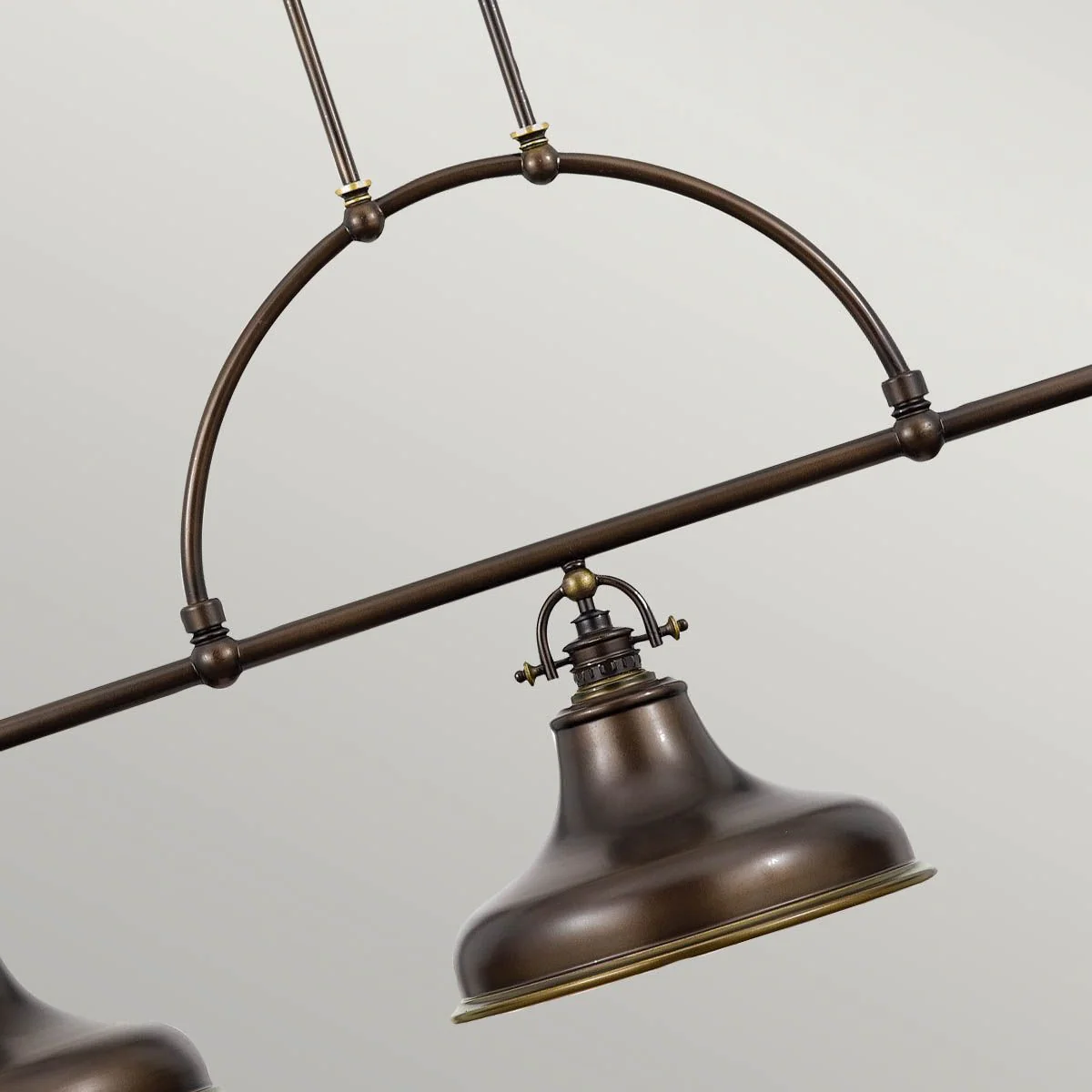 Inselleuchte Emery 3-flammig - Palladian Bronze - Image 3