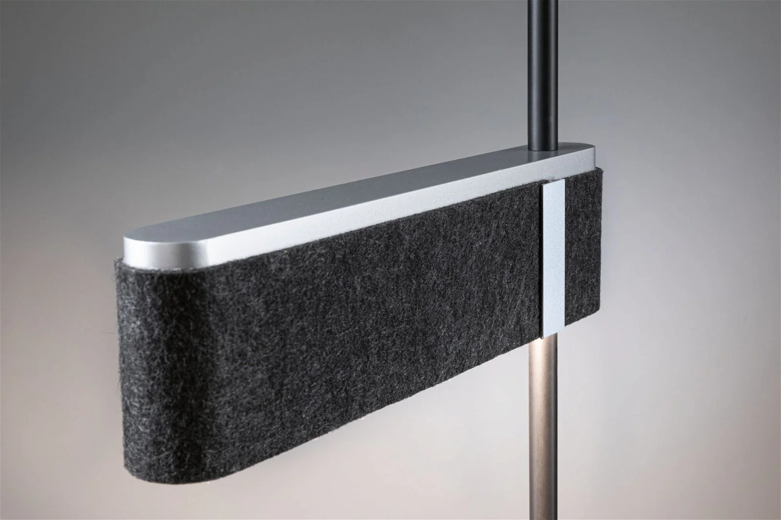 Jagun Stehl LED 3Stepdim 20,4W Filz/Met Stehleuchte - Image 3