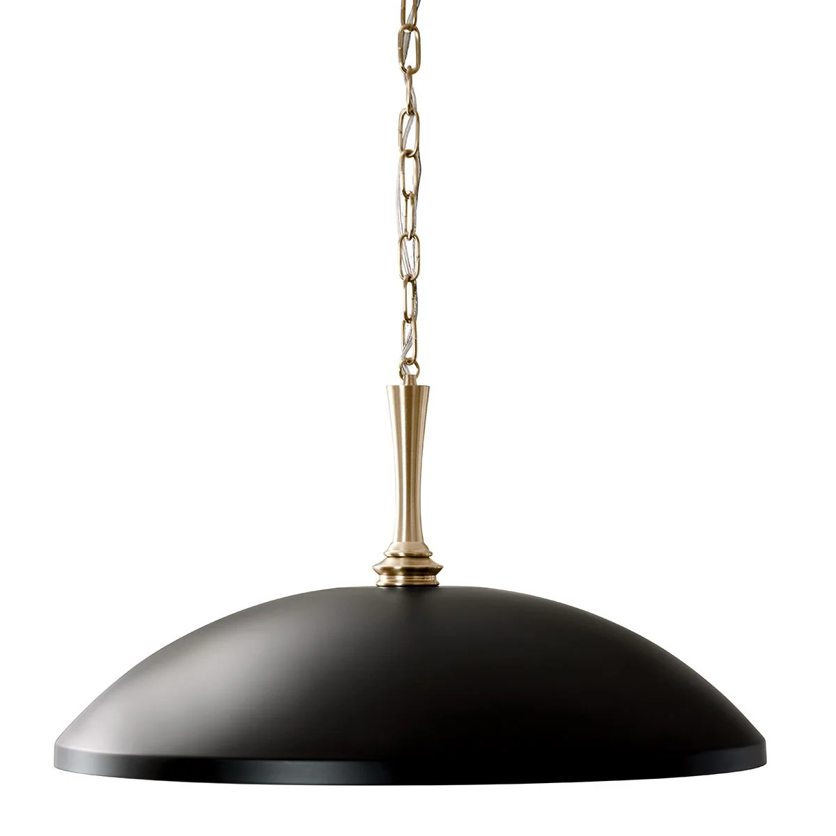 Kichler Delarosa 1 lt Deckenpendelleuchte – Schwarz und Champagnerbronze - Image 6
