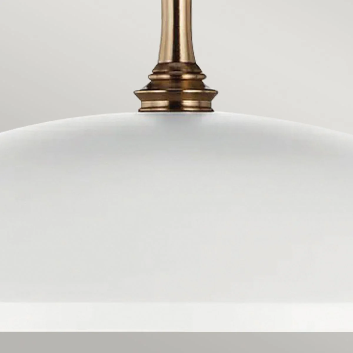 Kichler Delarosa 1 lt Deckenpendelleuchte – Weiß und Champagnerbronze - Image 8
