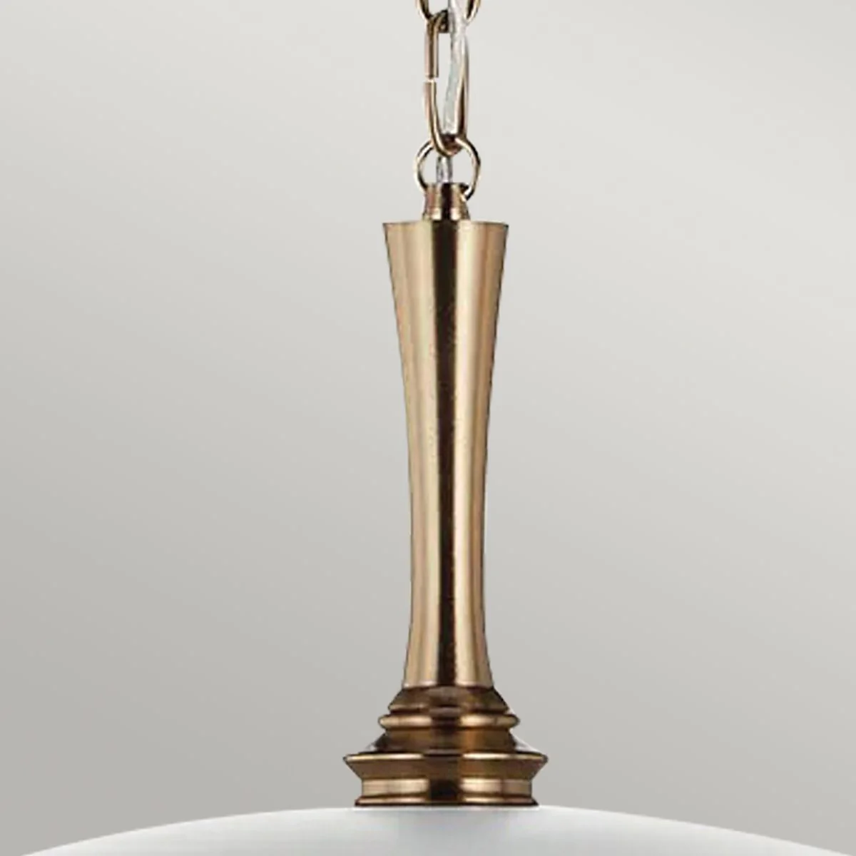 Kichler Delarosa 1 lt Deckenpendelleuchte – Weiß und Champagnerbronze - Image 9