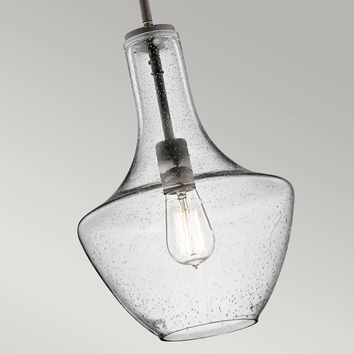 Kleine 1-flammige Pendelleuchte Everly - Olde Bronze - Image 2