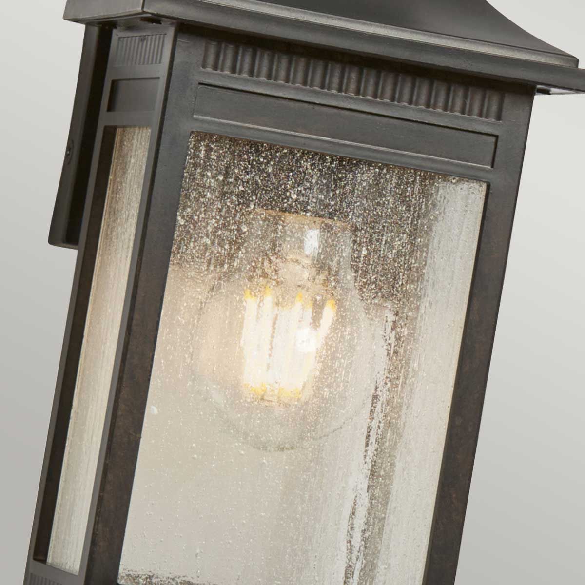 Kleine Wandlaterne Livingston mit 1 Licht - Imperial Bronze - Image 4