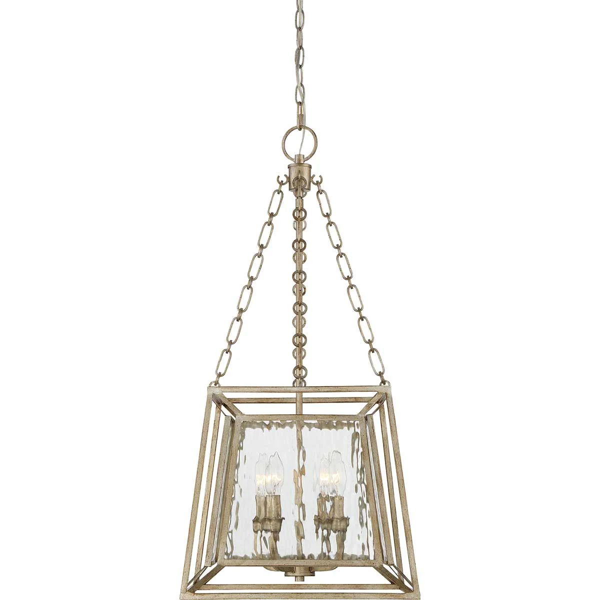 Konische Pendelleuchte Lakeside mit 4 Lichtern, Vintage-Gold - Image 4