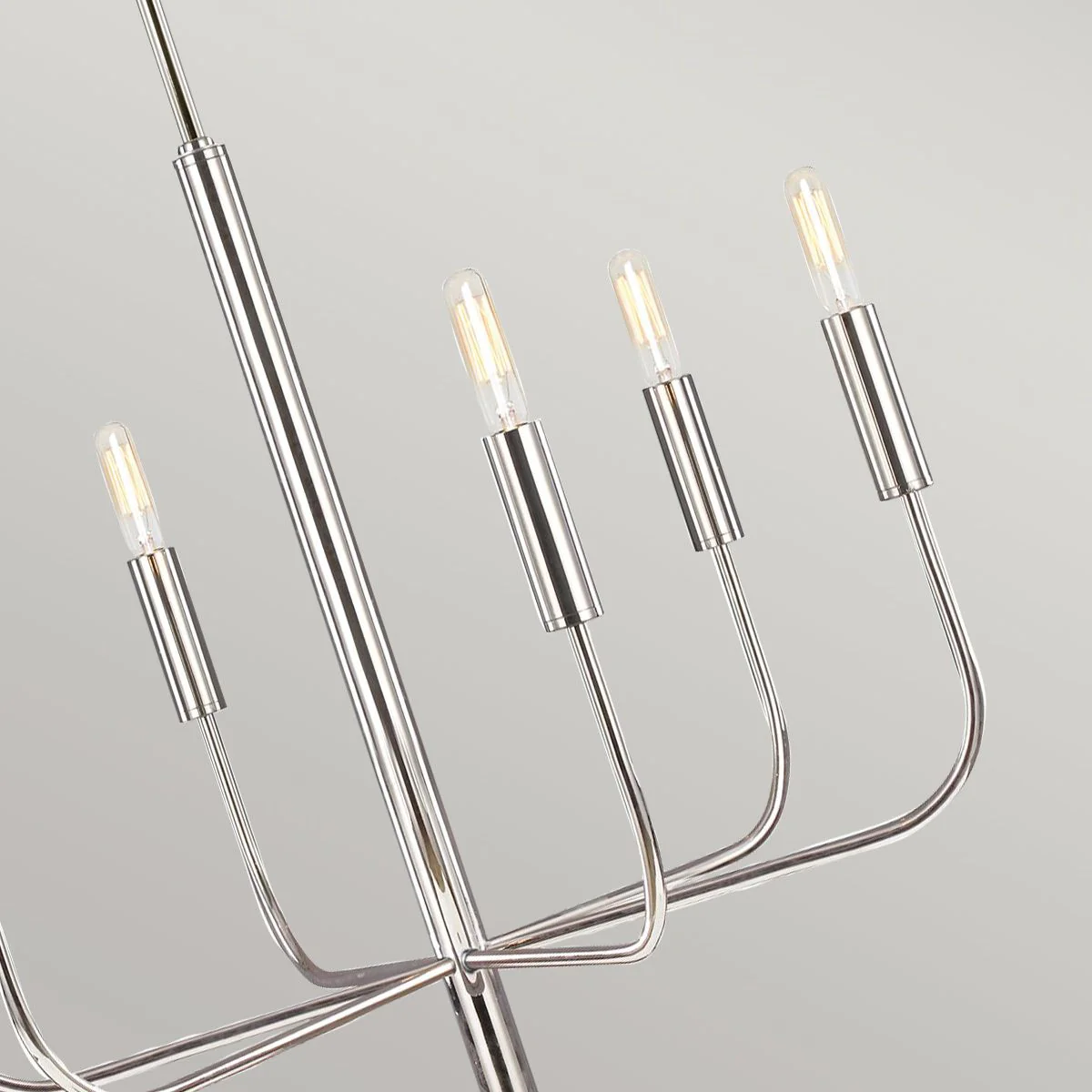 Kronleuchter Brianna, 6 l, poliertes Nickel - Image 5
