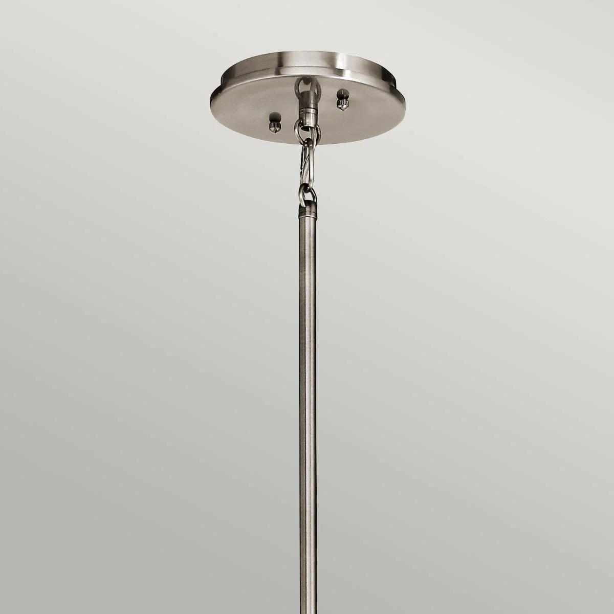 Kronleuchter Emory, 4 Lichter, halbbündig, klassisches Zinn - Image 3