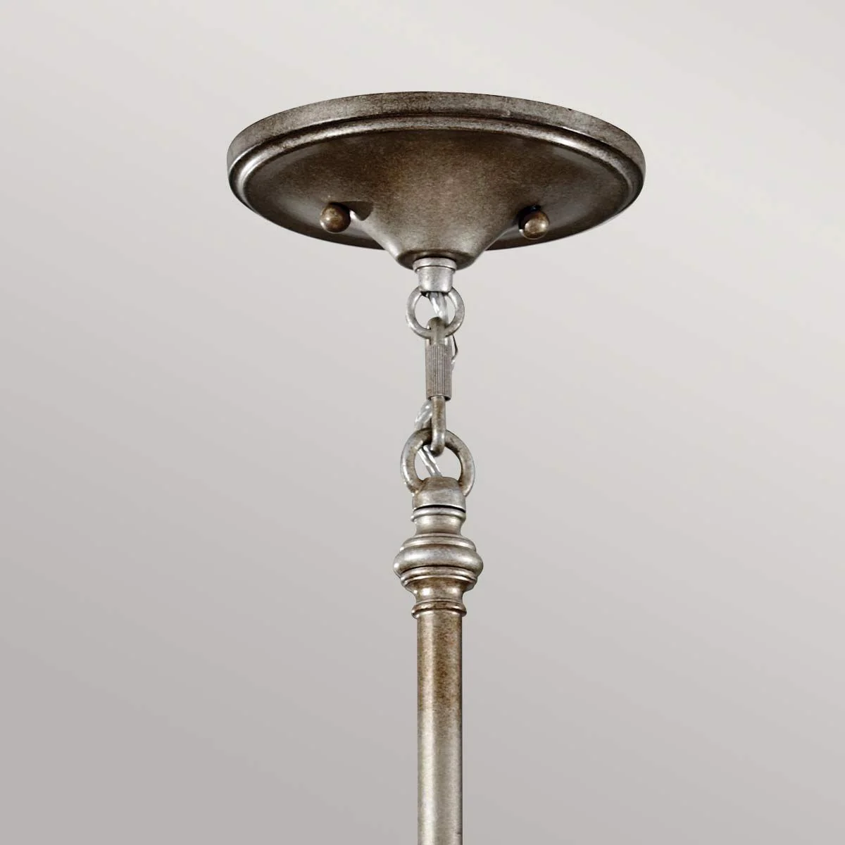 Kronleuchter Lucia mit 6 Lichtern, brüniertes Silber - Image 4