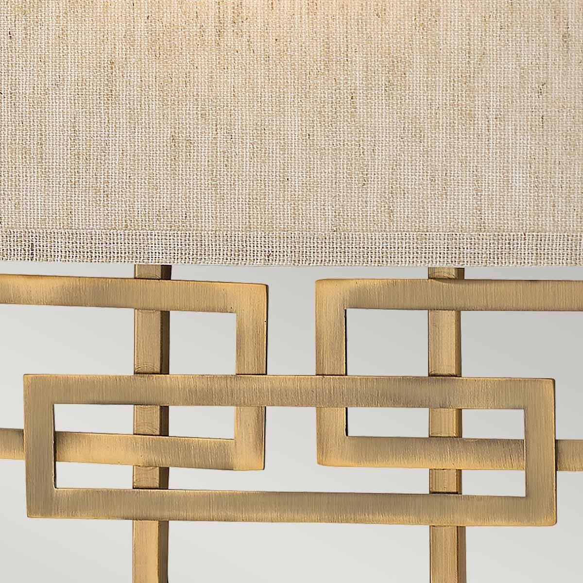 Lanza 2-flammige Wandleuchte - Gebürstete Bronze - Image 4