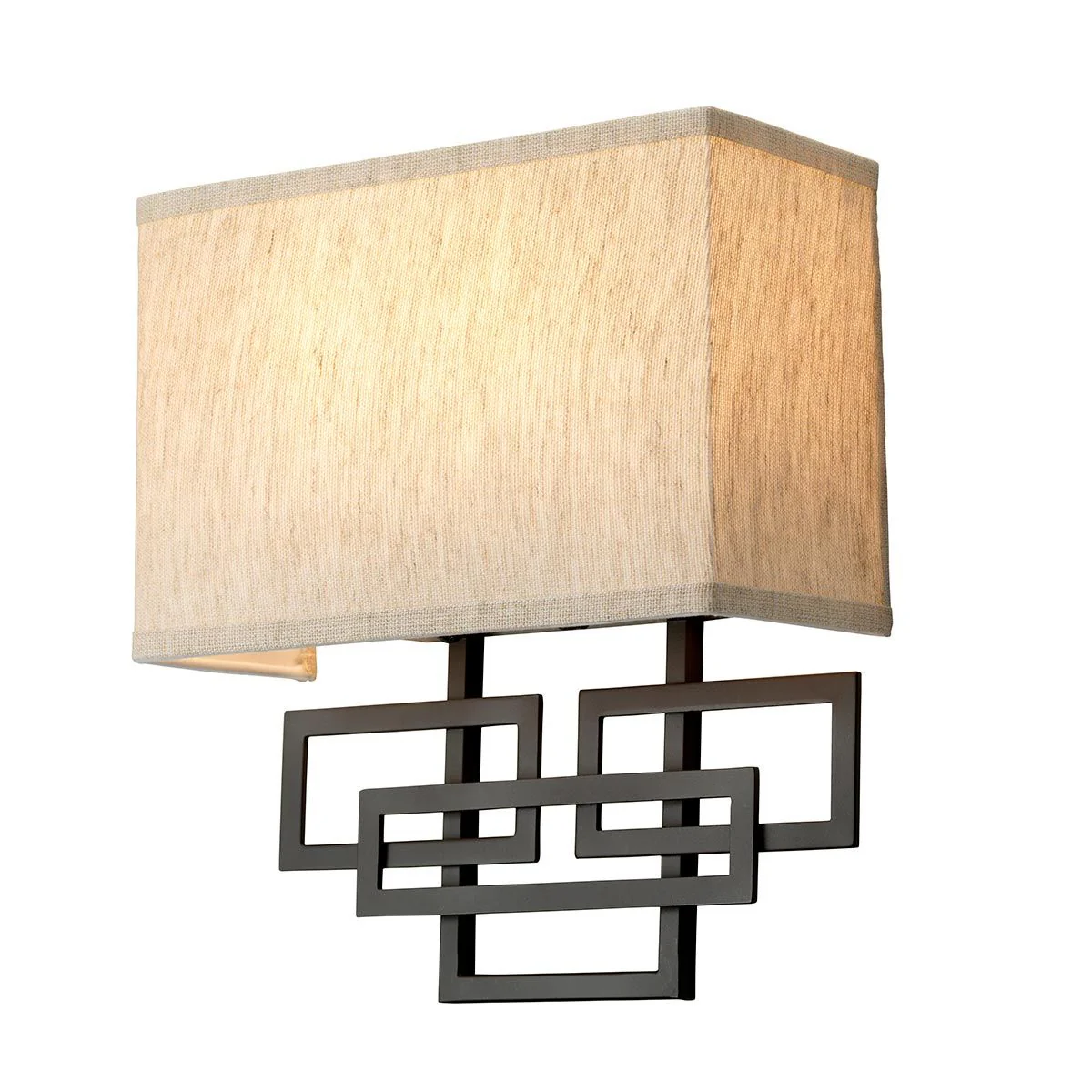 Lanza 2-flammige Wandleuchte - Ölgeriebene Bronze - Image 5