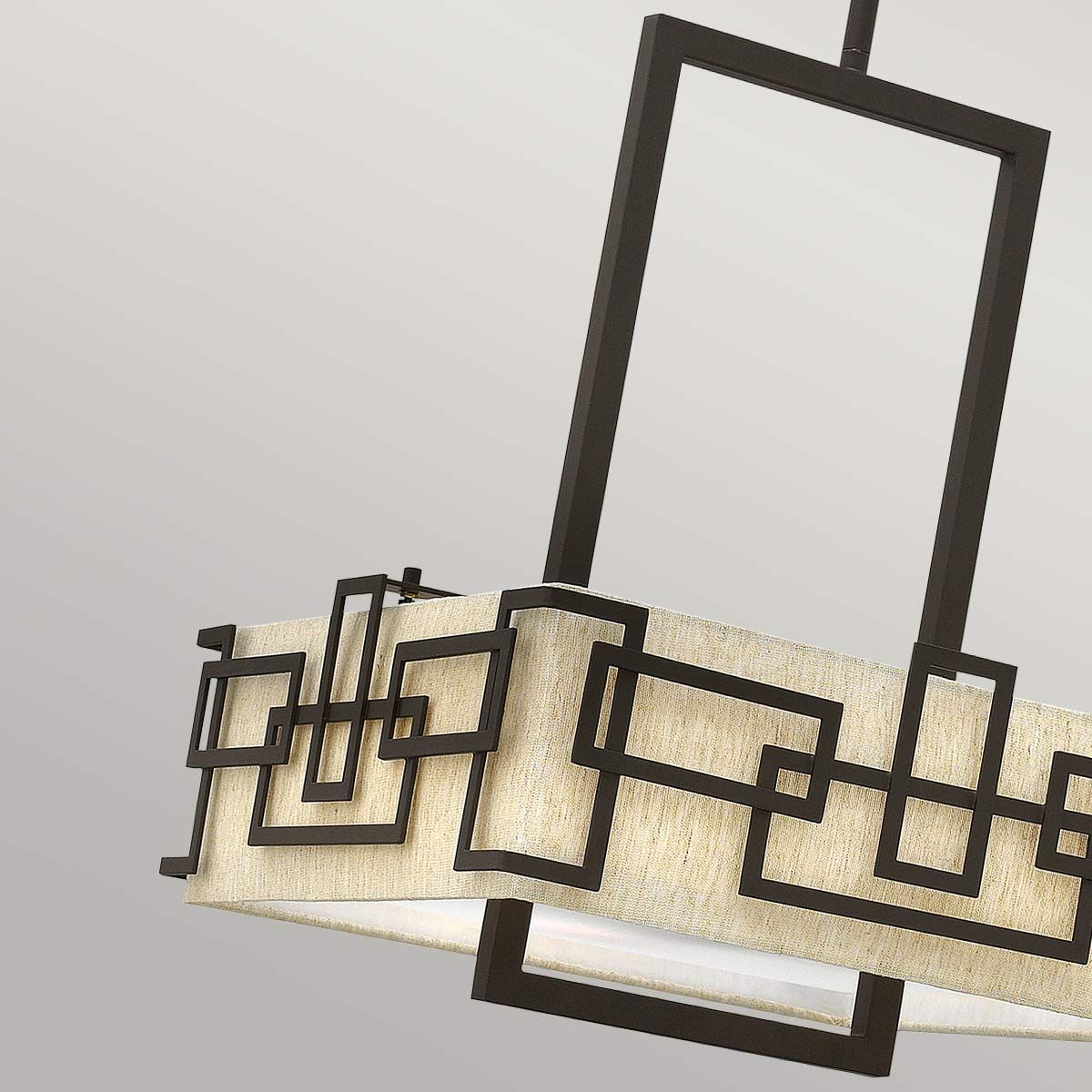 Lanza 3-flammige Pendelleuchte - Ölgeriebene Bronze - Image 2