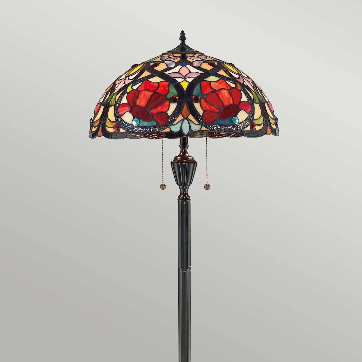 Larissa 2-flammige Stehlampe - Vintage Bronze - Image 2