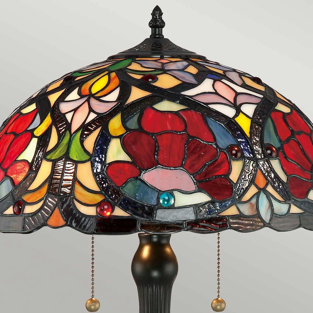 Larissa 2-flammige Tischlampe - Vintage Bronze - Image 3