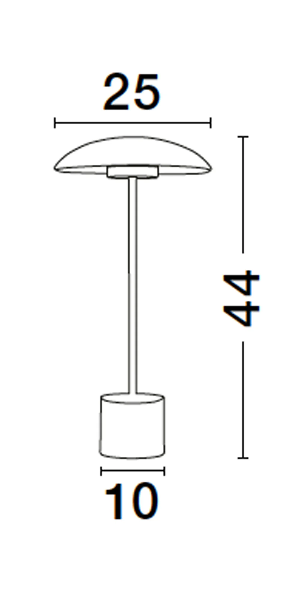 LASH Tischleuchte 5 Watt 250 mm 3000 Kelvin - Image 8