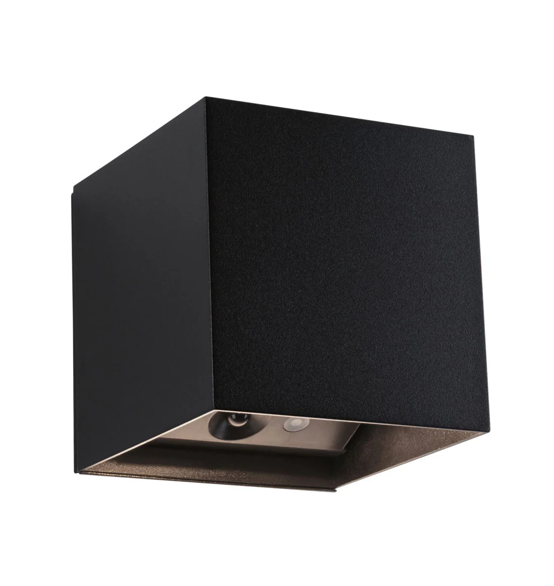 LED Akkuwandleuchte Nyara  IP44 3000K 100x100mm 2x1W / 1W Schwarz oder Weiß