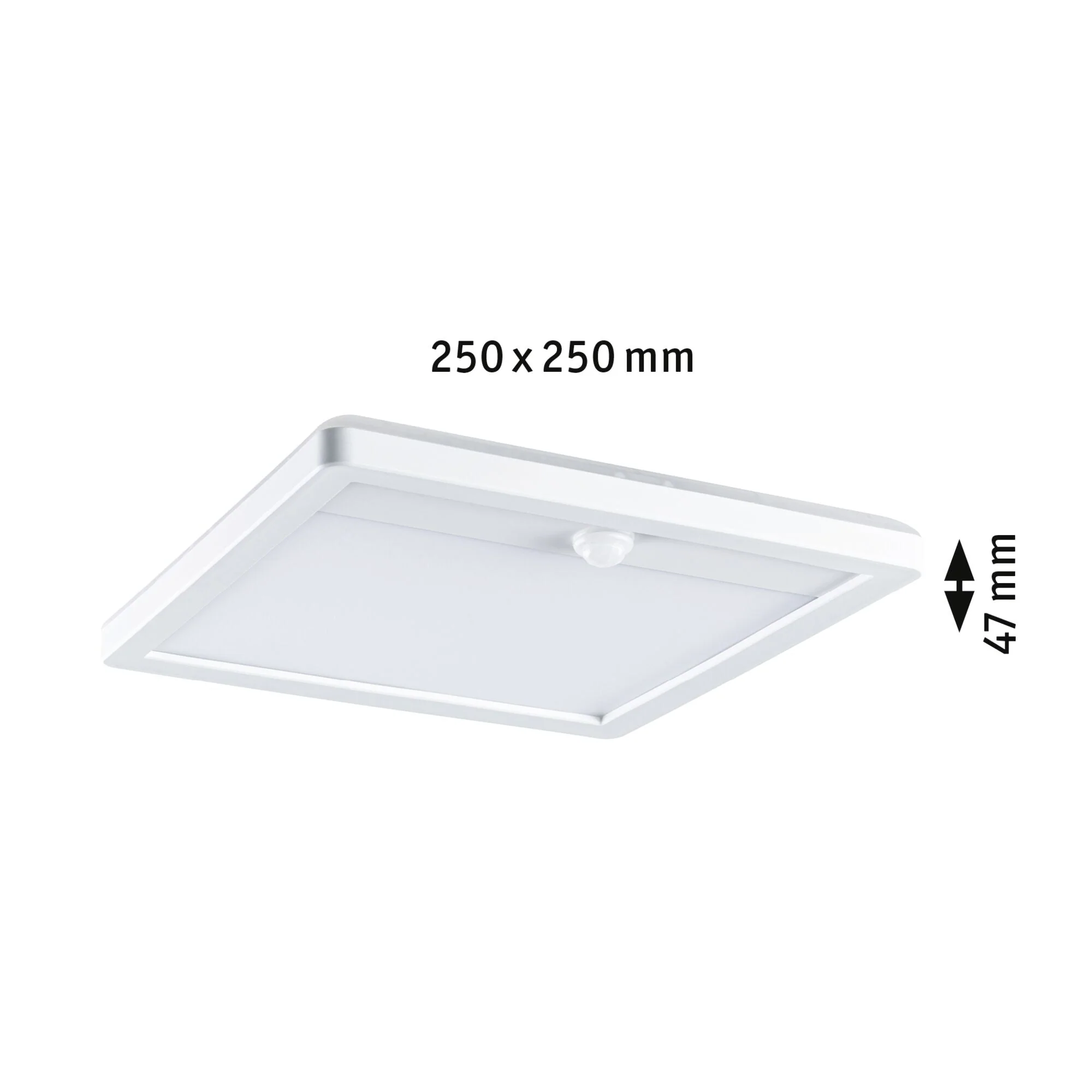 LED Außenpanel Lamina Backlight Bewegungsmelder insektenfreundlich IP44 eckig 250x47mm Tunable Warm 14W 920lm 230V Weiß Kunststoff - Image 2
