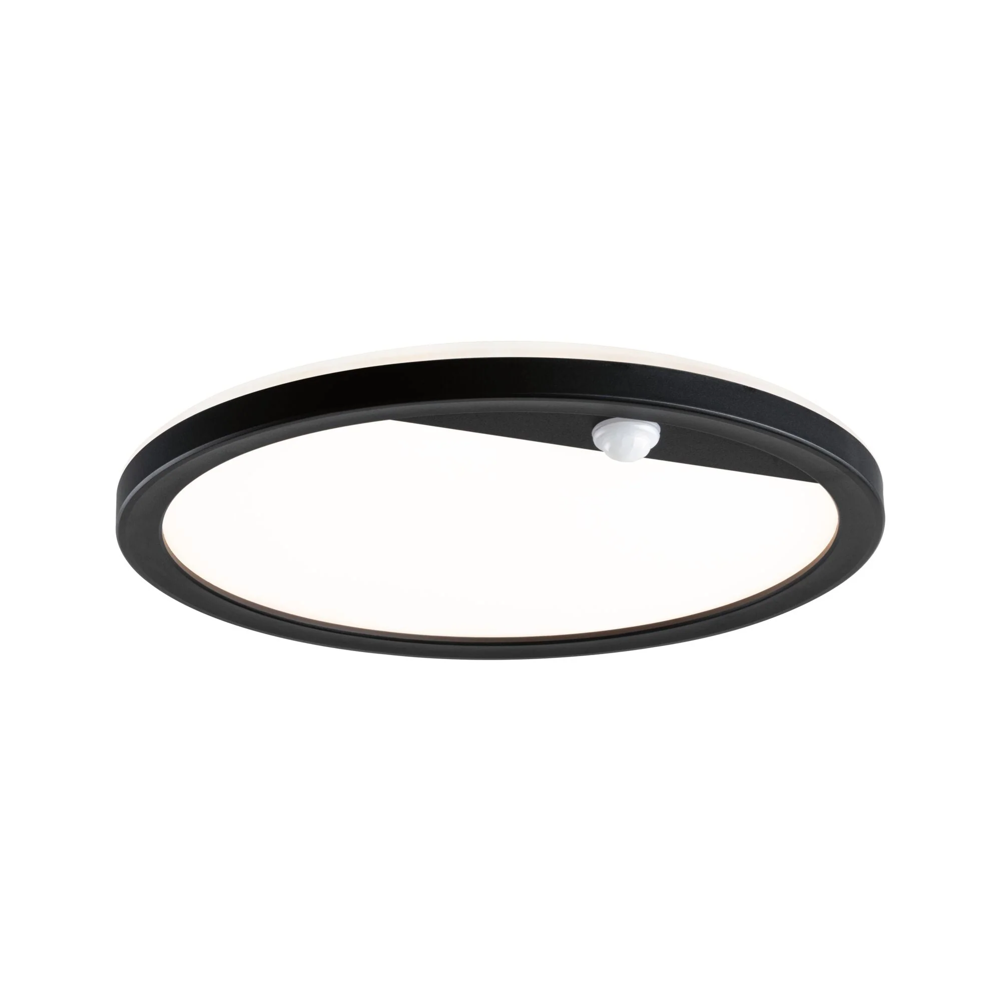 LED Außenpanel Lamina Backlight Bewegungsmelder insektenfreundlich IP44 rund 280mm Tunable Warm 14W 1150lm 230V Schwarz Kunststoff - Image 6