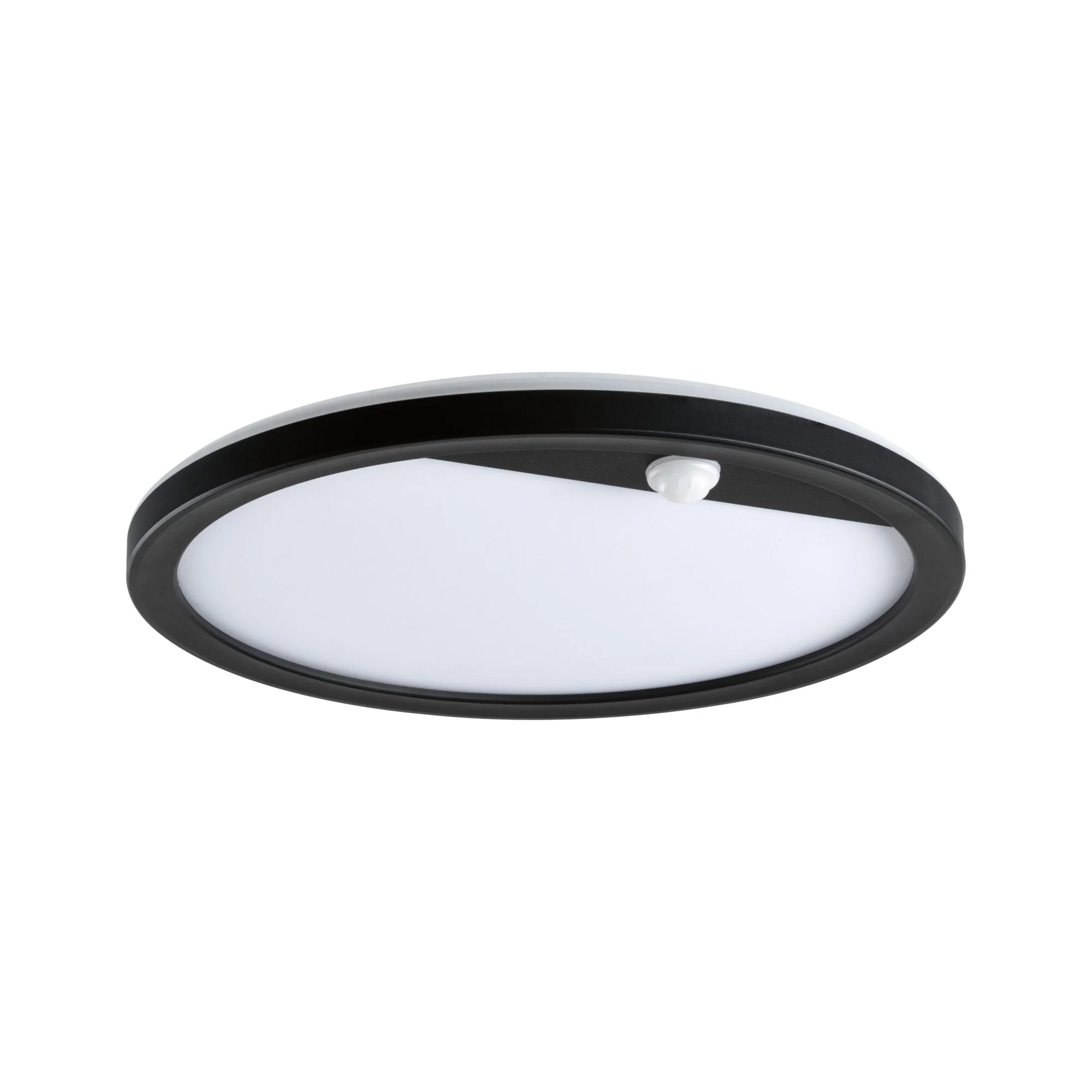 LED Außenpanel Lamina Backlight Bewegungsmelder insektenfreundlich IP44 rund 280mm Tunable Warm 14W 1150lm 230V Schwarz Kunststoff - Image 8