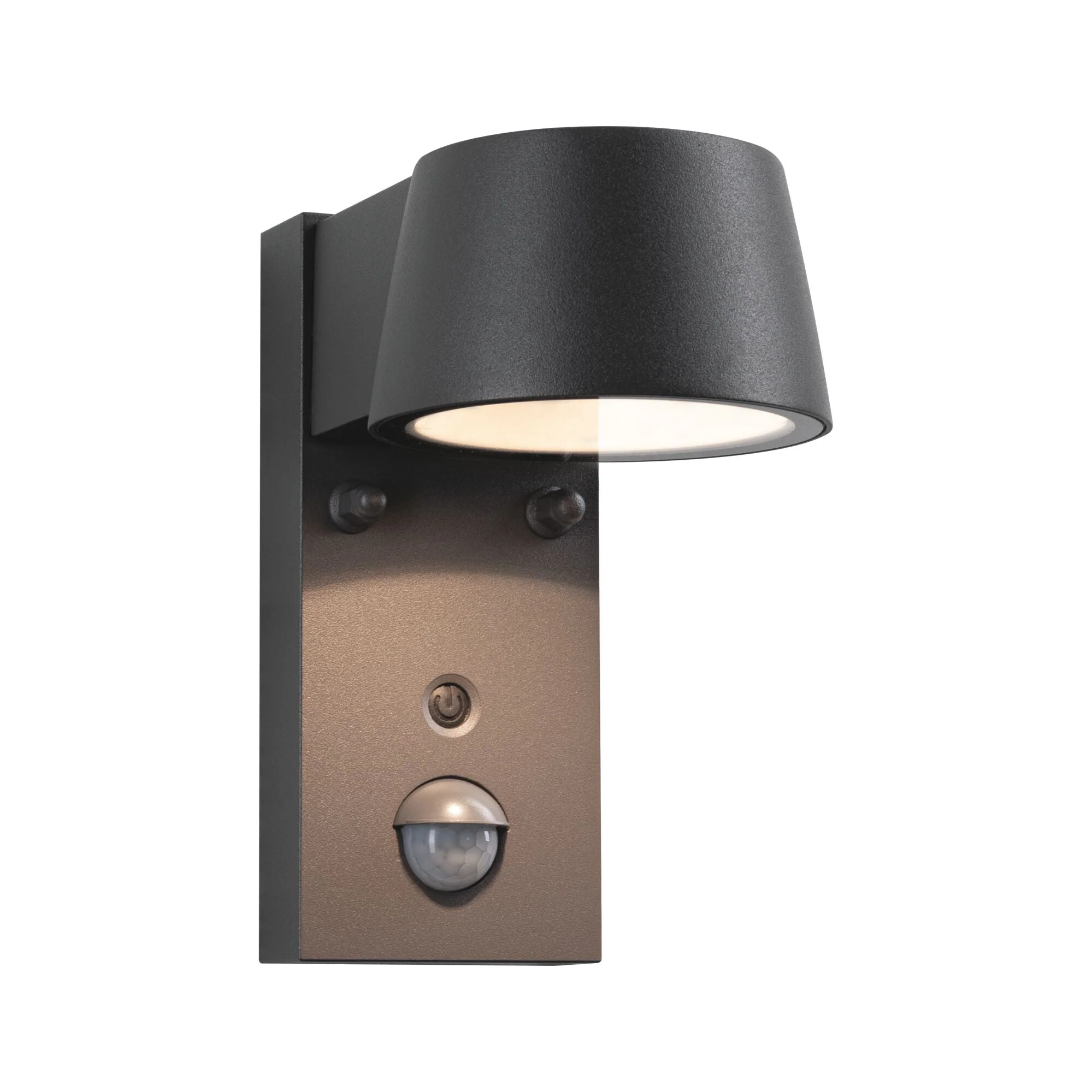 LED Außenwandleuchte Capera Bewegungsmelder insektenfreundlich IP44 96x153mm Tunable Warm 6W 450lm 230V 98° Anthrazit Aluminium - Image 8