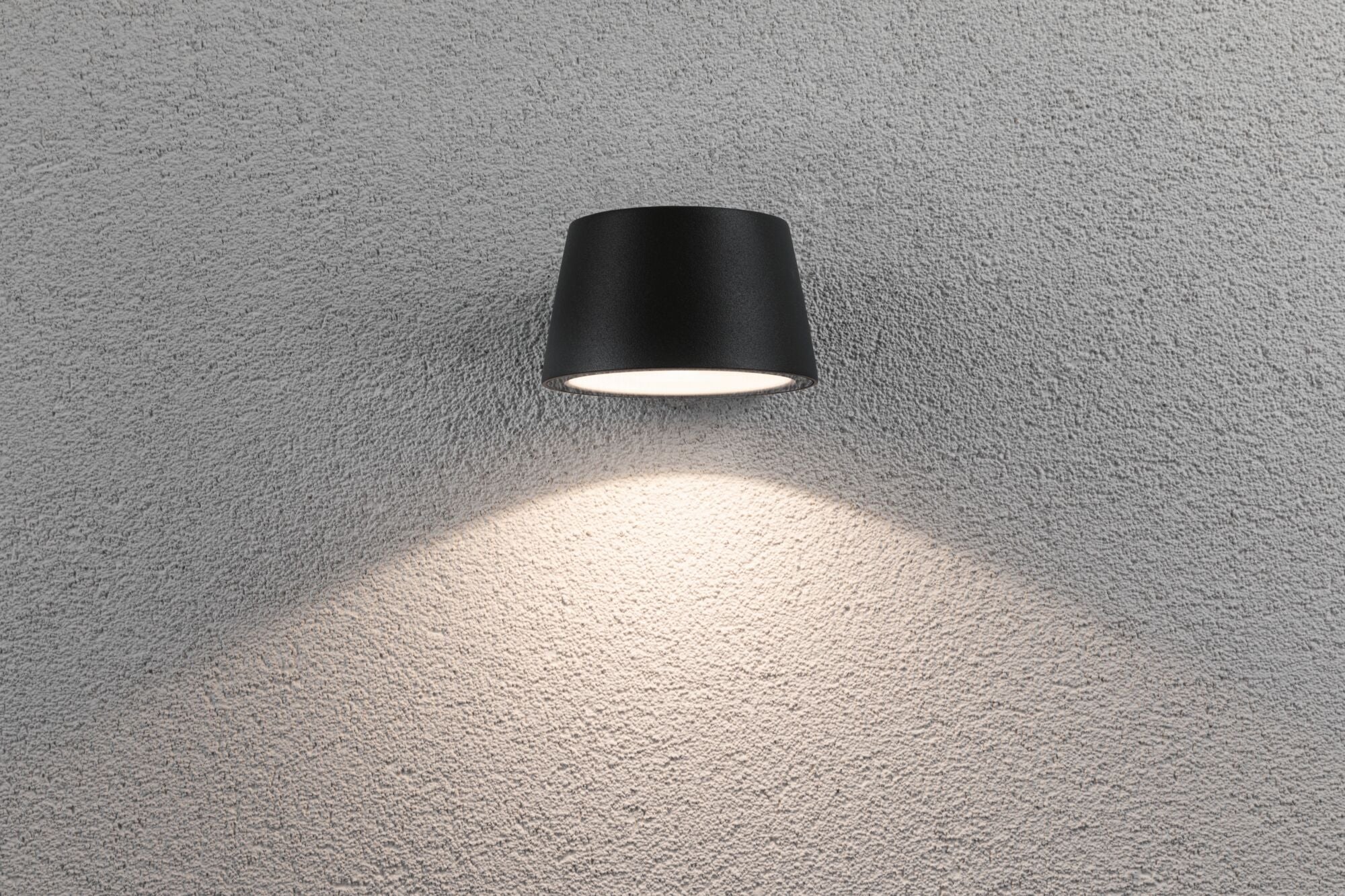 LED Außenwandleuchte Capera IP44 96x128mm 3000K 6W 500lm 230V Anthrazit Aluminium - Image 3