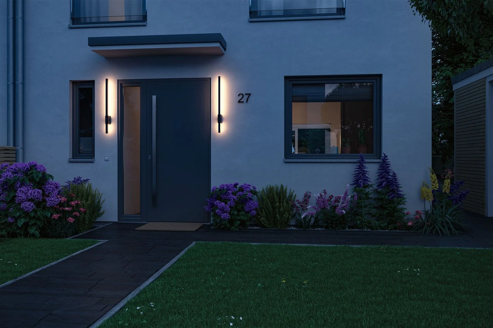 LED Außenwandleuchte Stan seewasserresistent Wandaufbauleuchte - Image 4