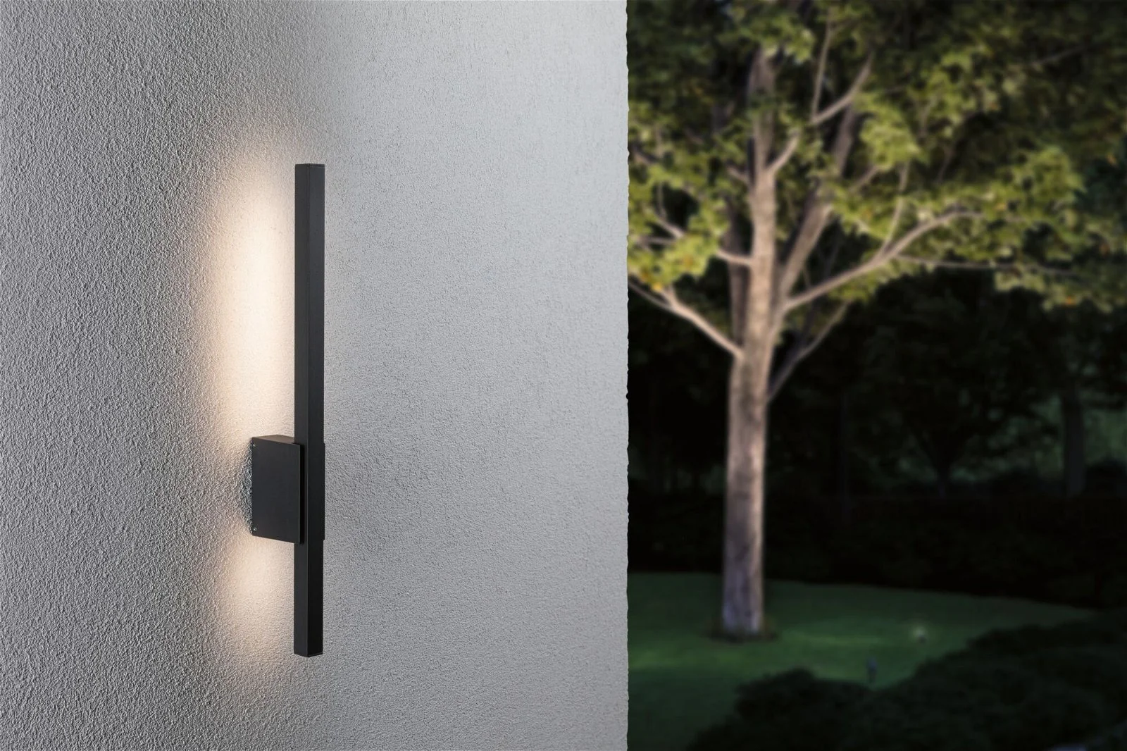 LED Außenwandleuchte Stan seewasserresistent 600 mm Wandaufbauleuchte - Image 2