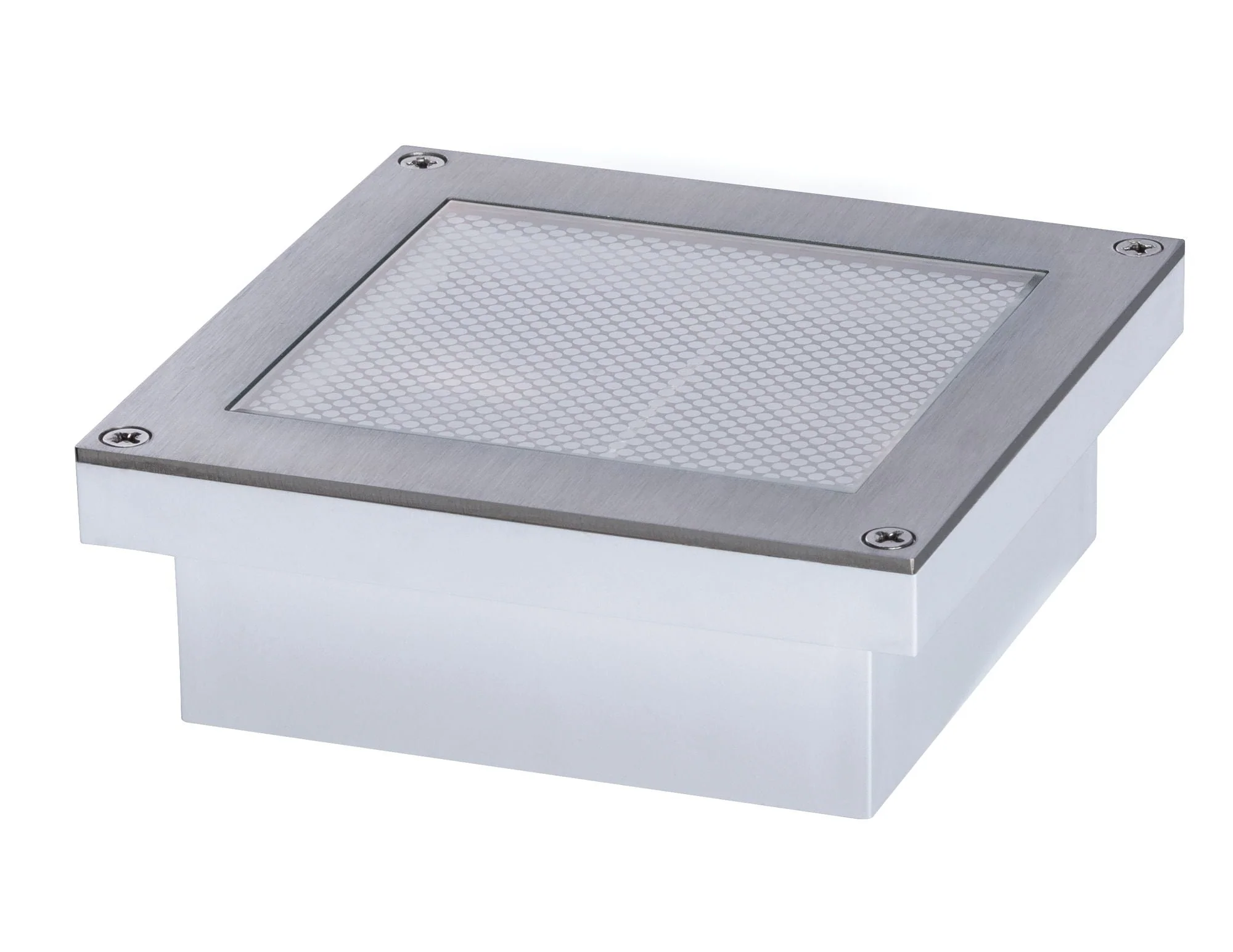 LED Bodeneinbauleuchte Brick Bewegungsmelder IP67 100x100mm 3000K 0,8W 25lm 230V Alu/Grau Metall/Edelstahl - Image 7