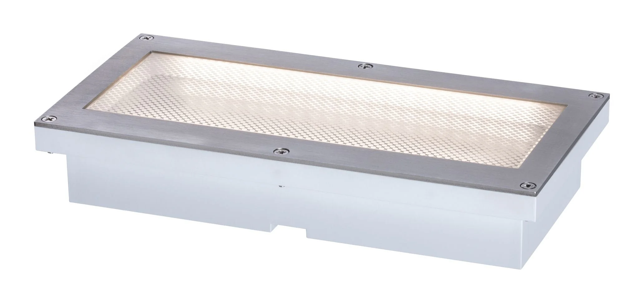 LED Bodeneinbauleuchte Brick Bewegungsmelder IP67 200x100mm 3000K 1,6W 50lm 230V Alu/Grau Metall/Edelstahl - Image 2