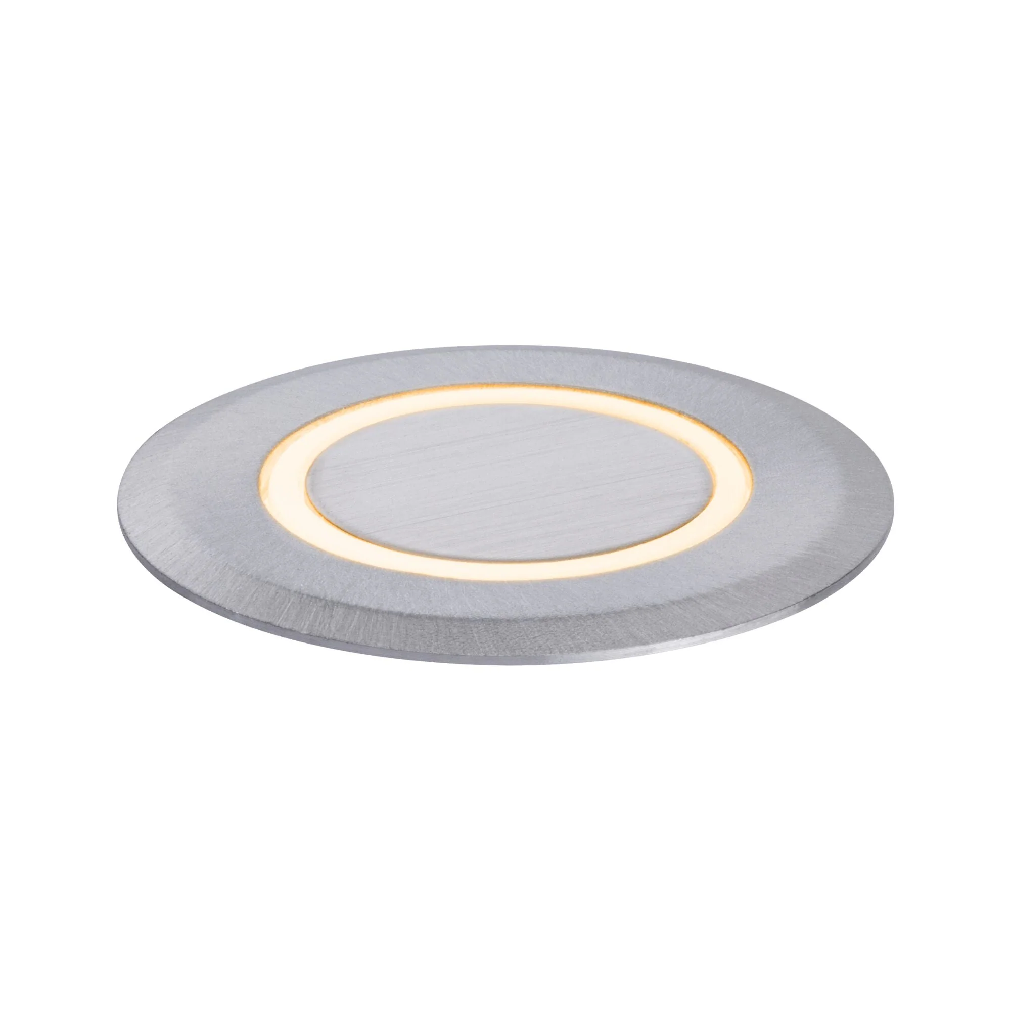 LED Bodeneinbauleuchte Goldlicht IP67 rund 50mm 2200K 2,2W 15lm 230V Alu Kunststoff/Metall - Image 2