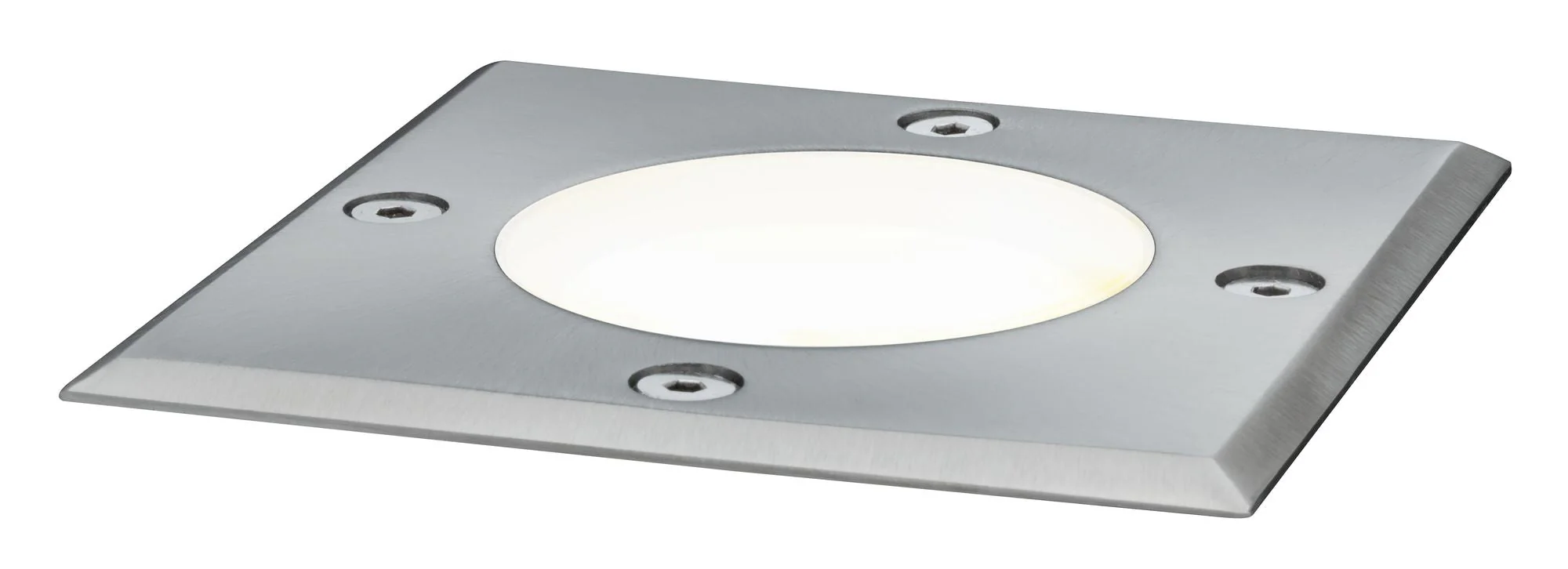 LED Bodeneinbauleuchte LED Bodeneinbauleuchte IP67 eckig 108x108mm 3000K 3,5W 230lm 230V Edelstahl Metall - Image 4
