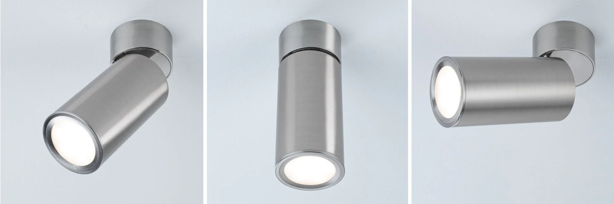 LED Deckenleuchte Turnal Coin 2700K 470lm 230V 6W dimmbar Eisen gebürstet - Image 4